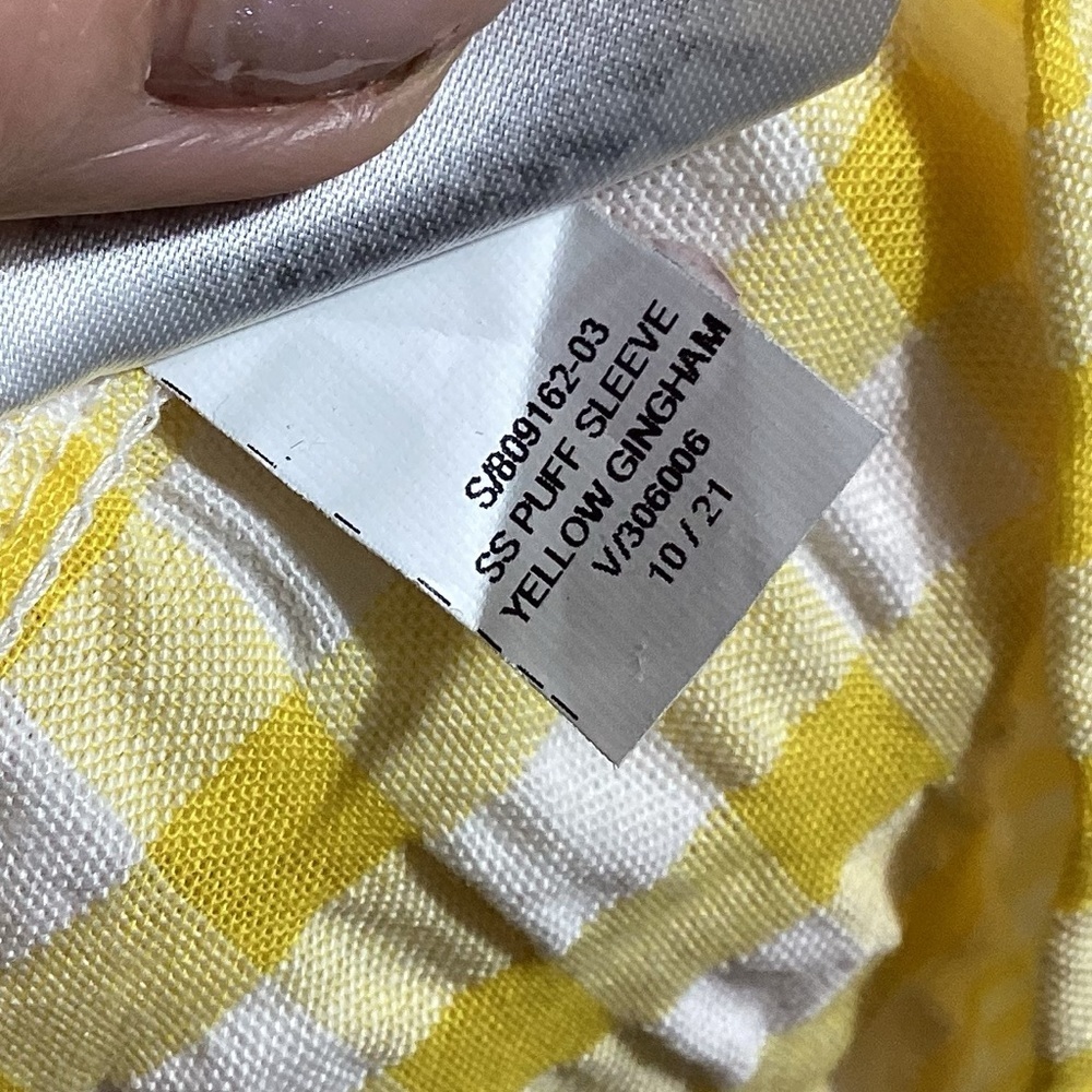 Old Navy Coquette Gingham Puff Sleeve Mini Dress - Picture 16 of 16